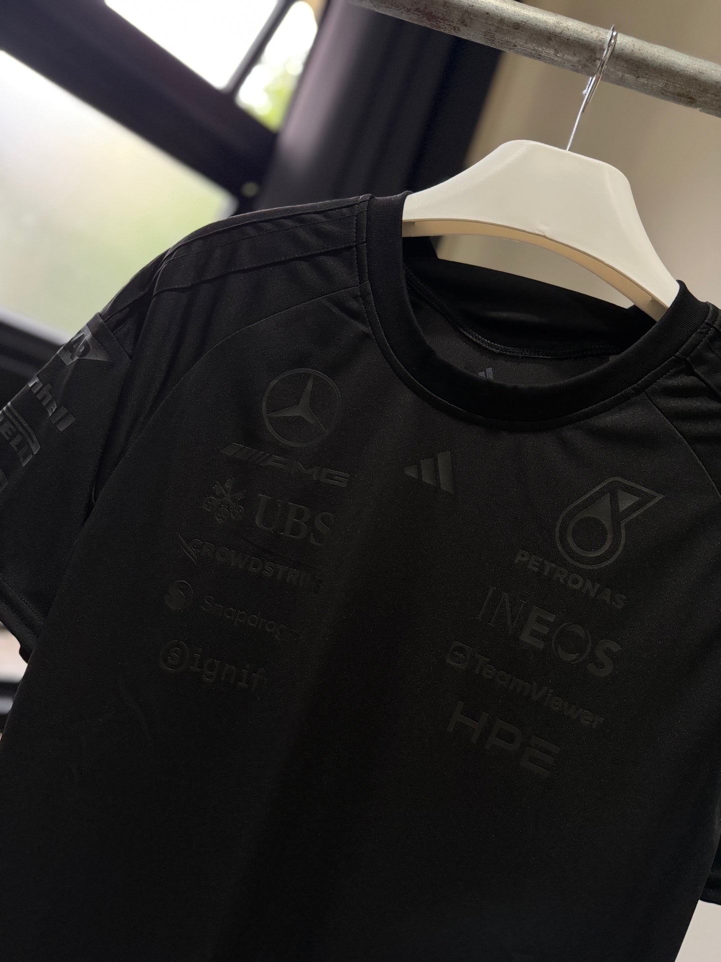 Adidas | Mercedes AMG Night Jersey (Black/Black)