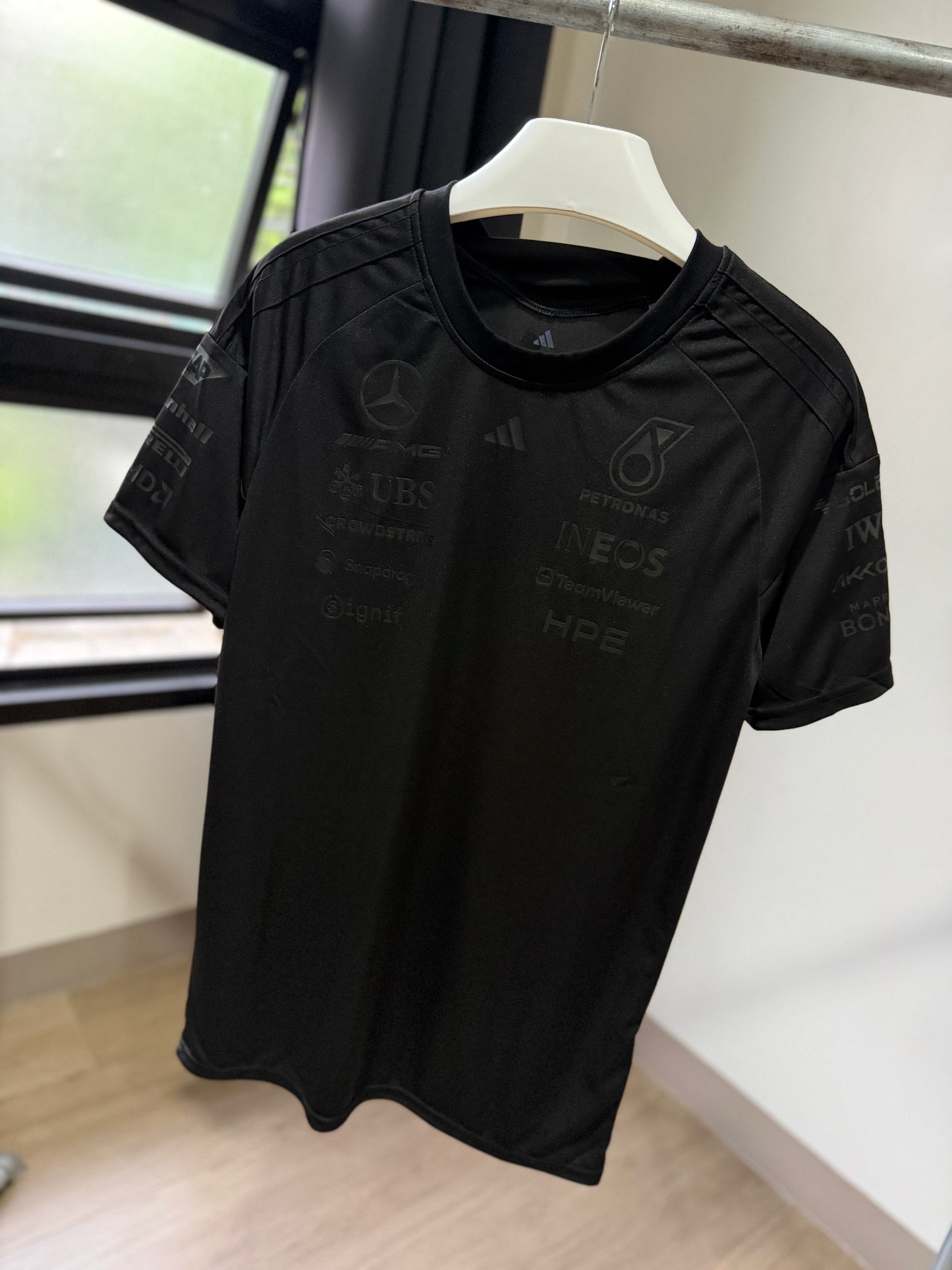 Adidas | Mercedes AMG Night Jersey (Black/Black)