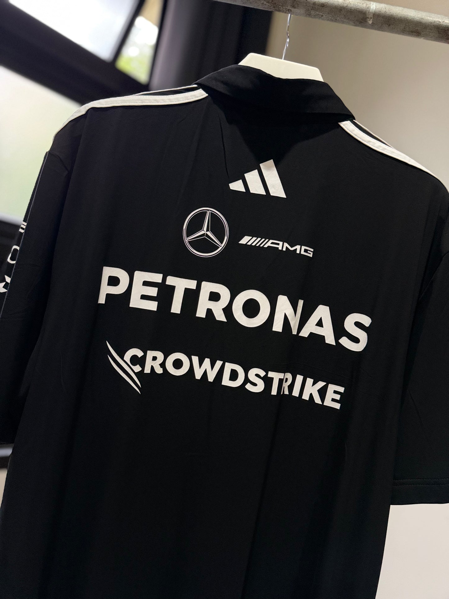 Adidas | Mercedes AMG Team Polo Shirt (Black)