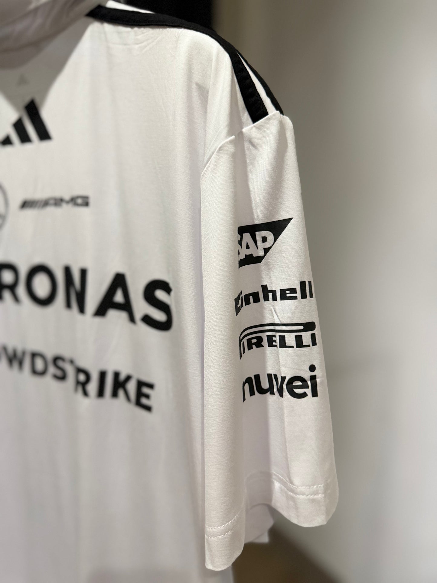 Adidas | Mercedes AMG Team Polo Shirt (White)
