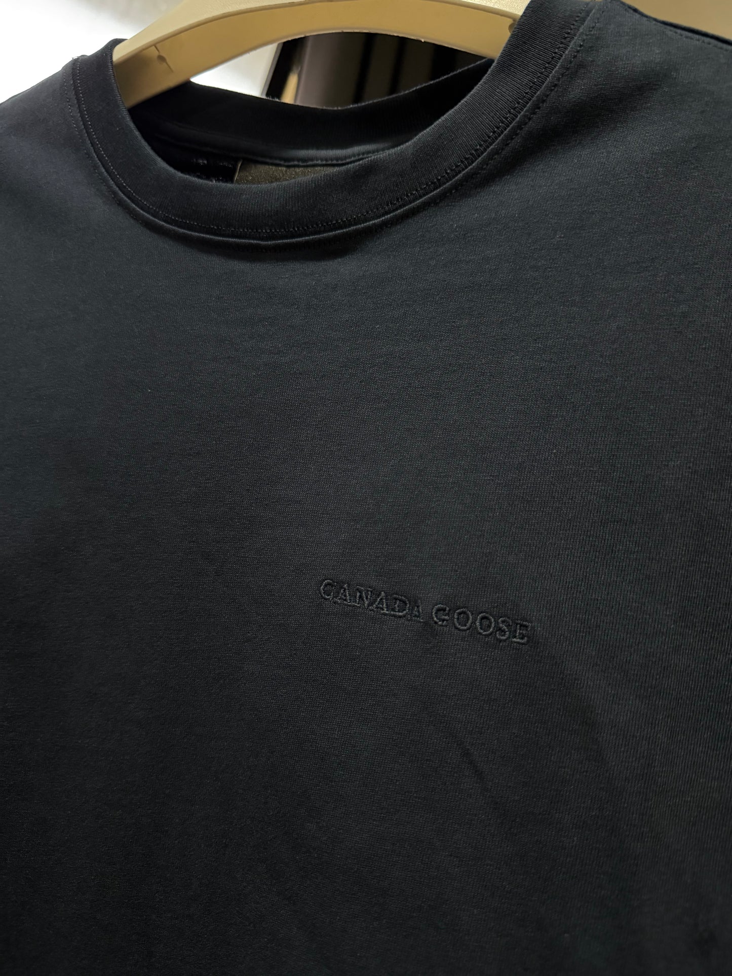 Canada Goose Embroidered Logo T-Shirt (Navy)