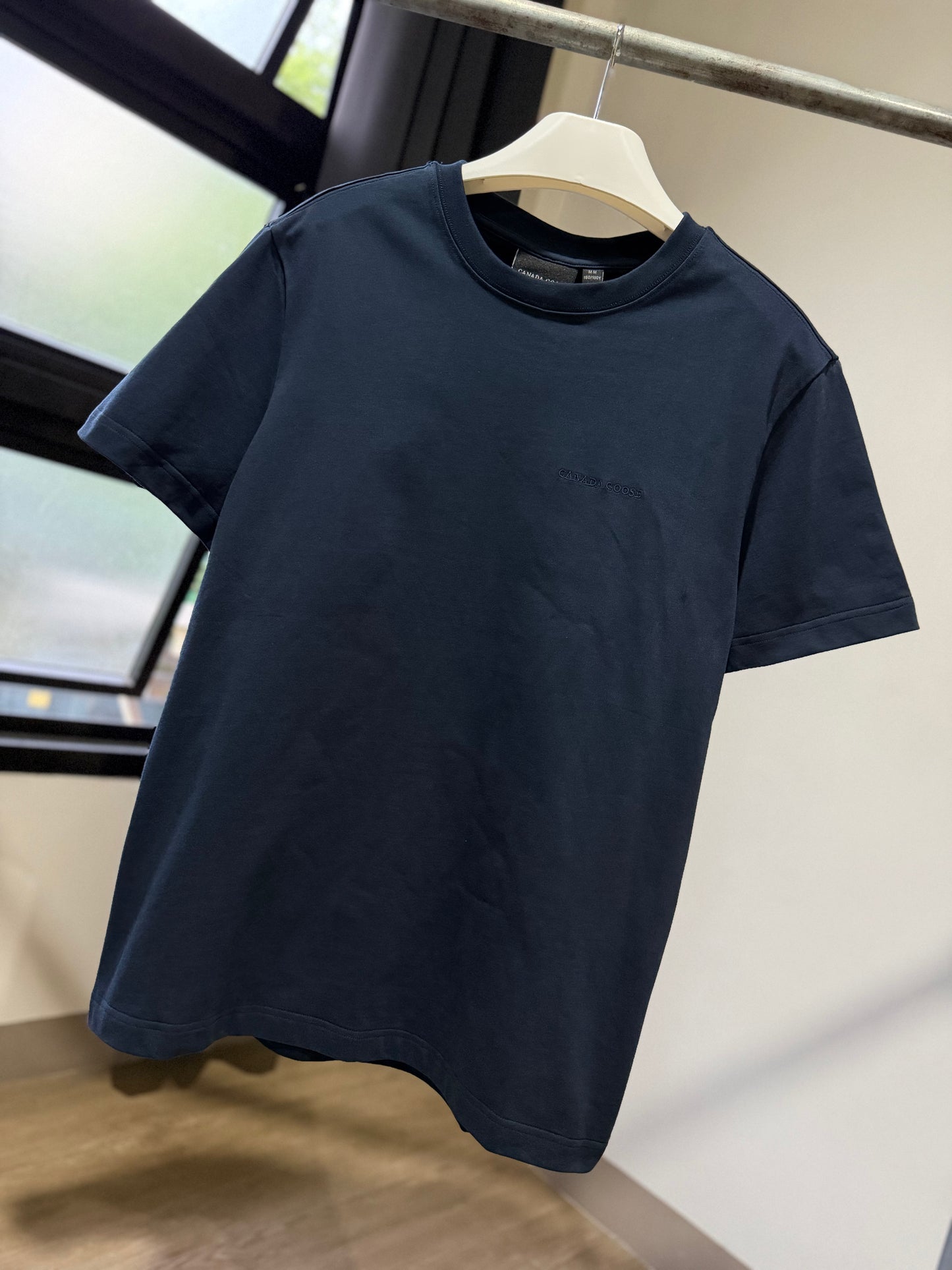 Canada Goose Embroidered Logo T-Shirt (Navy)