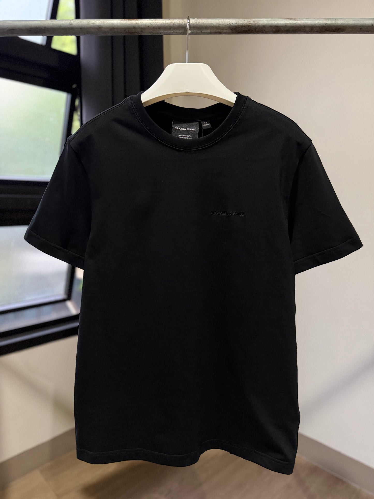 Canada Goose Embroidered Logo T-Shirt (Black)