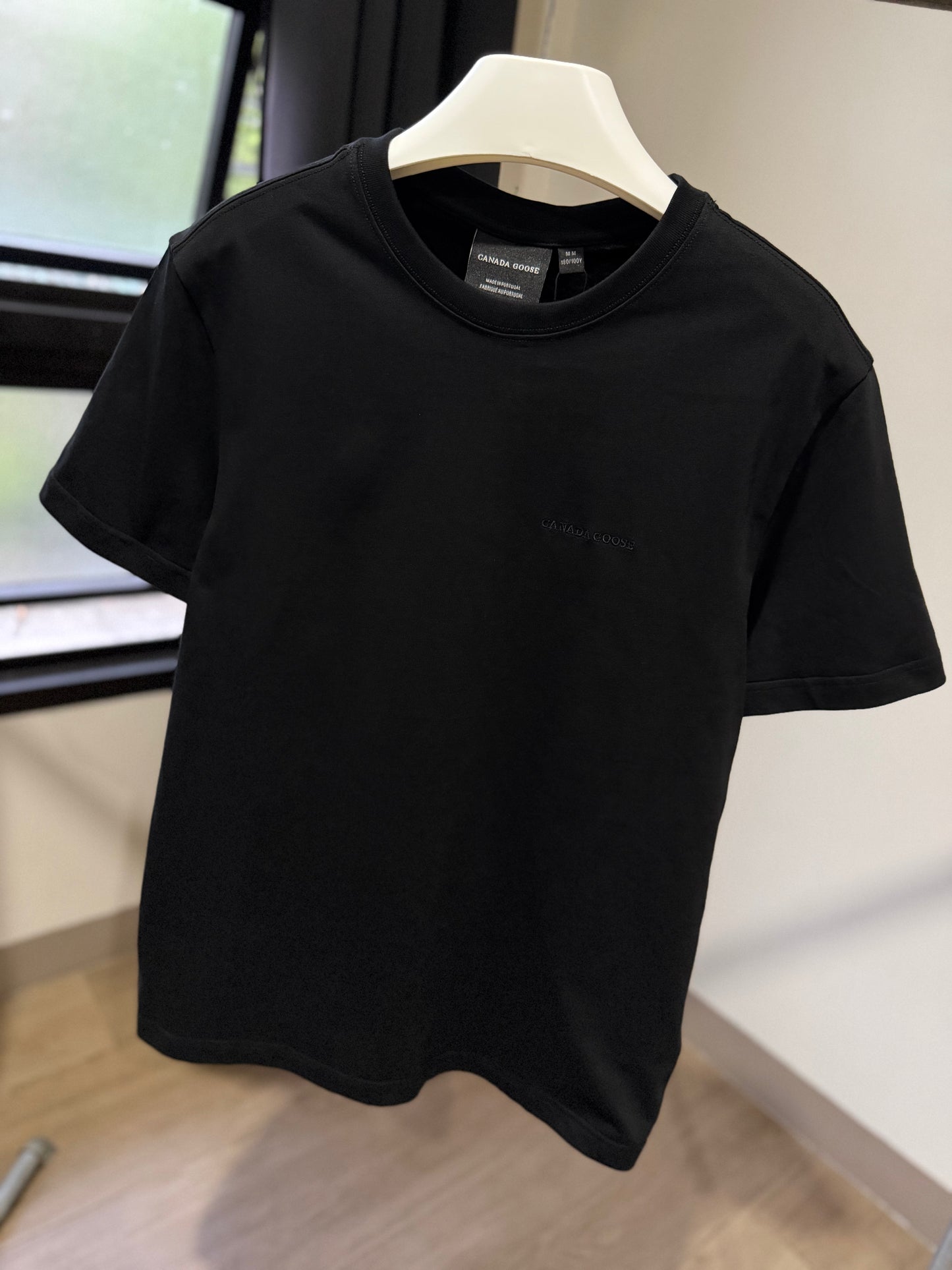 Canada Goose Embroidered Logo T-Shirt (Black)