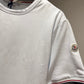 Moncler Tricolour-Trimmed T-Shirt (White)