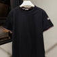Moncler Tricolour-Trimmed T-Shirt (Black)