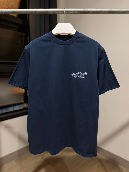 Aimé Leon Dore Tee (Pappoús Logo/Navy)