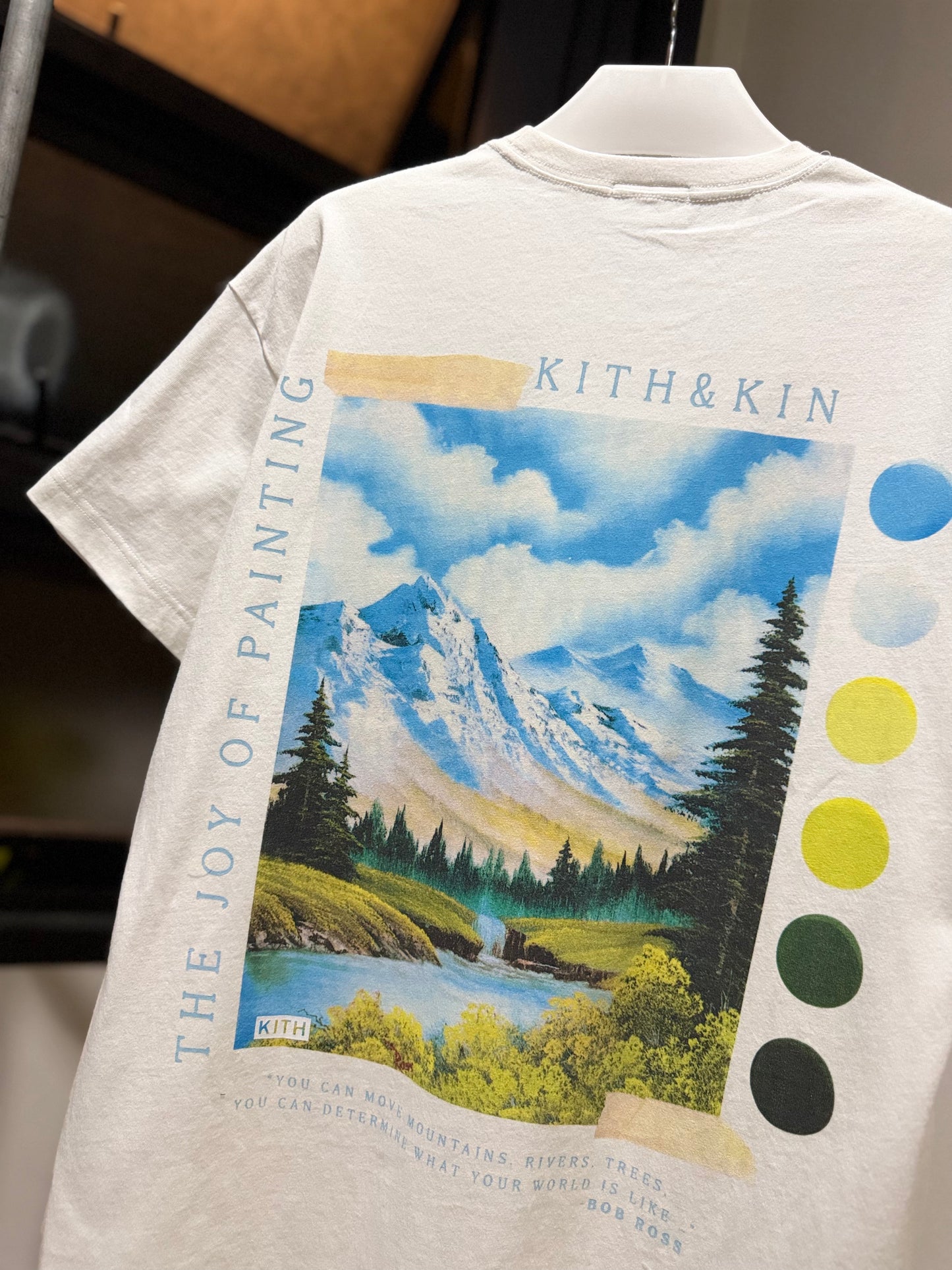 Kith | Bob Ross Palette Pocket Tee