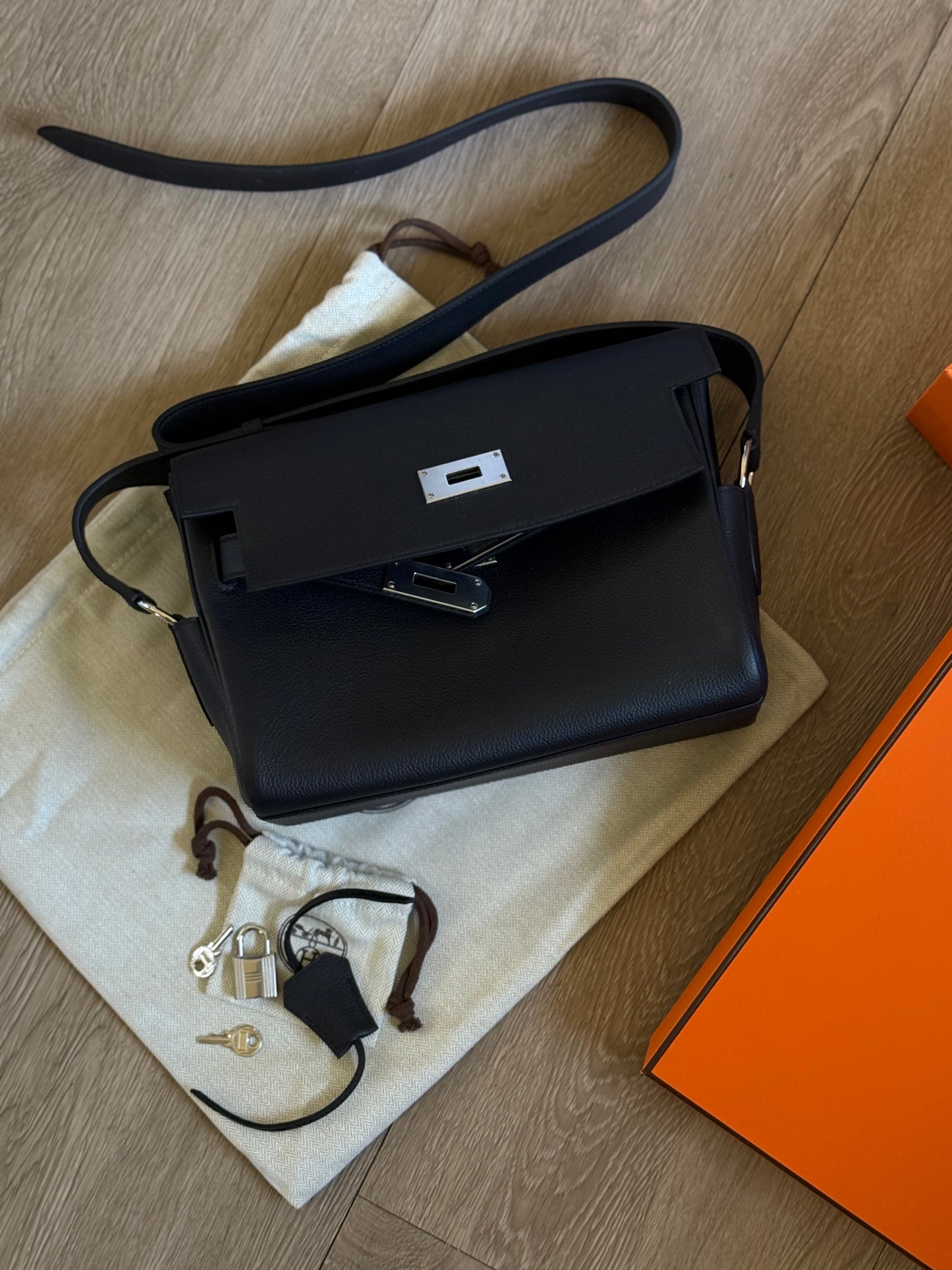 Hermes Kelly Messenger (Black/25)
