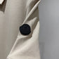 Moncler Half Zip Polo Shirt (Beige)