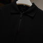 Moncler Half Zip Polo Shirt (Black)