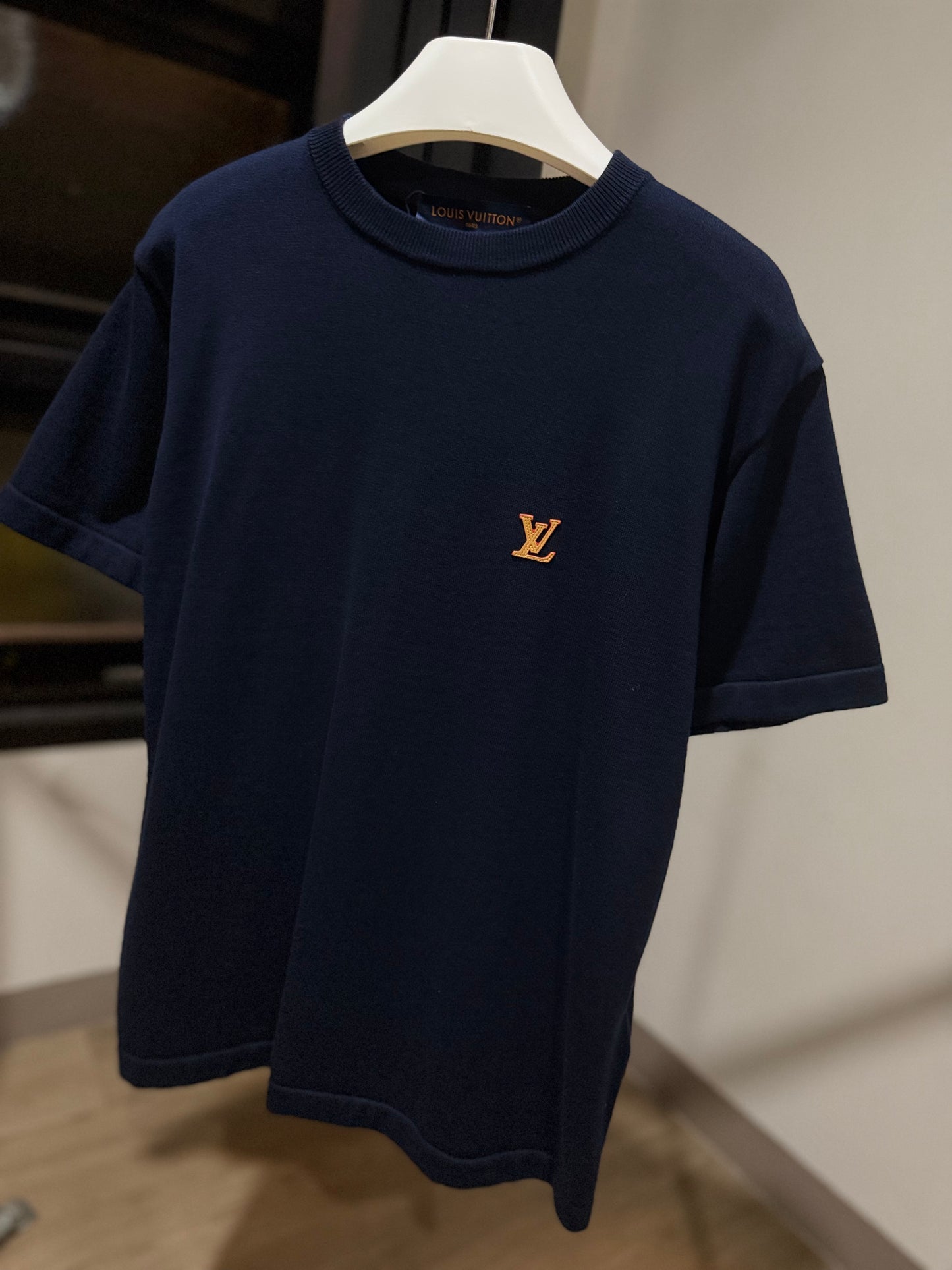 Louis Vuitton Signature Crewneck (Deep Navy)