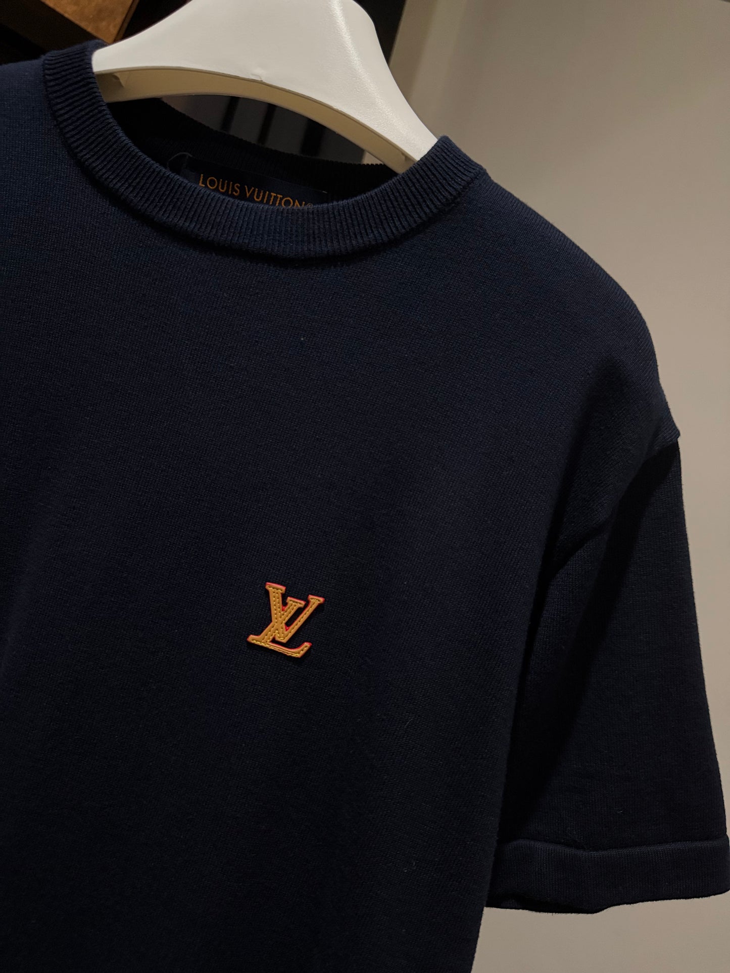 Louis Vuitton Signature Crewneck (Deep Navy)