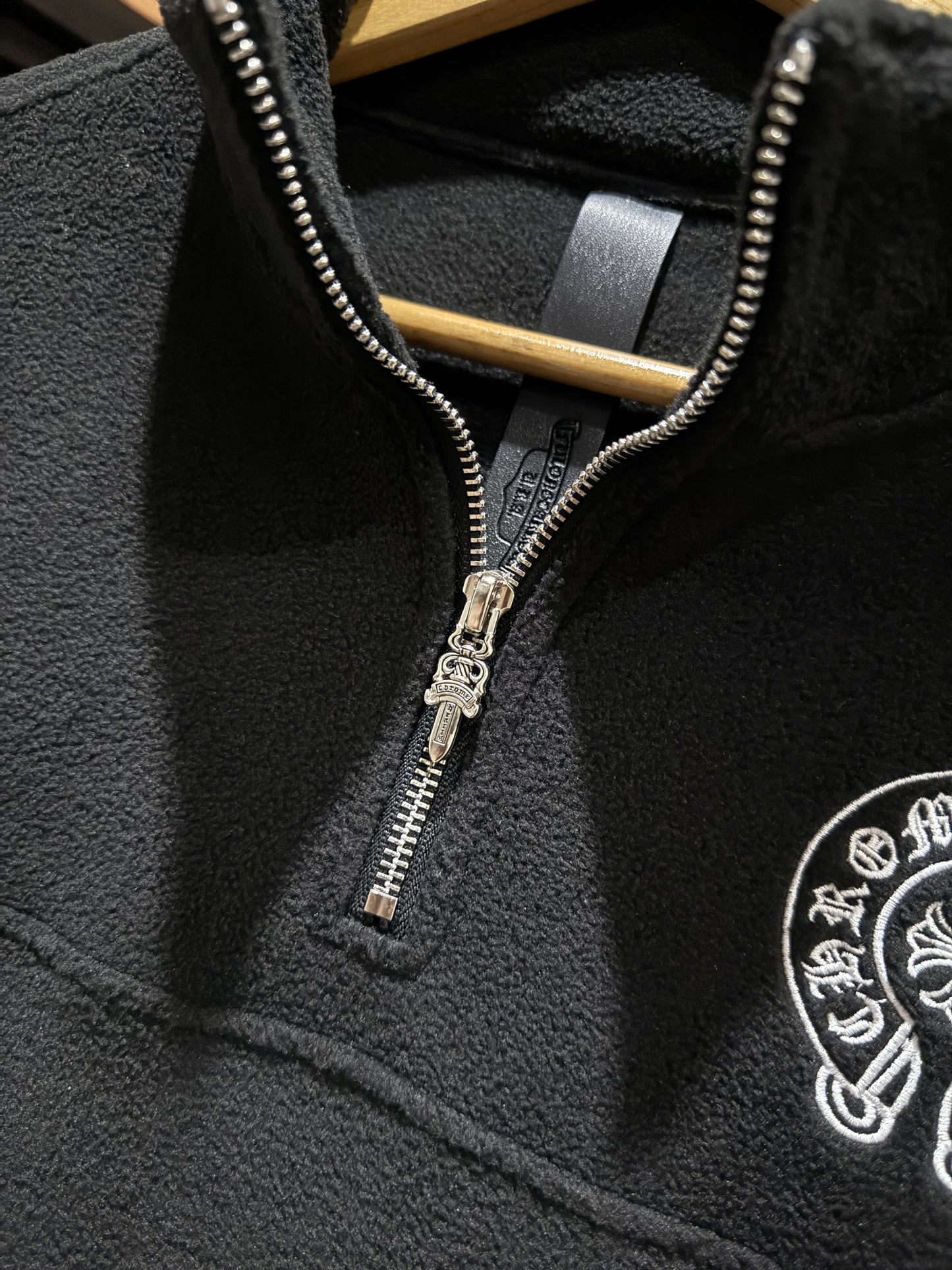 Chrome Hearts Polar Fleece Quarter Zip