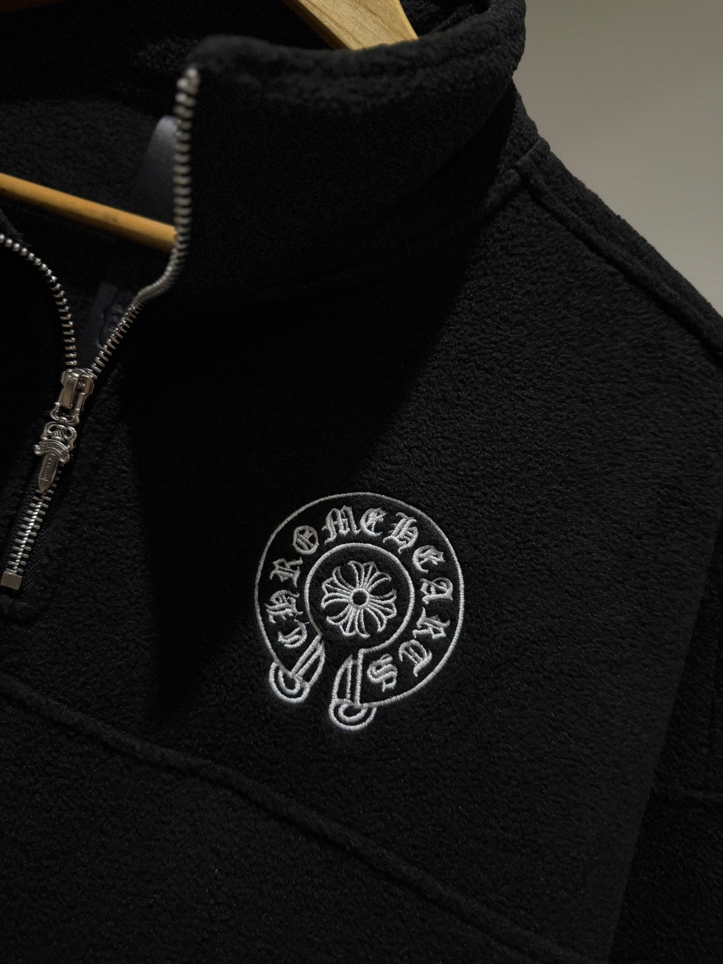 Chrome Hearts Polar Fleece Quarter Zip