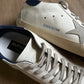 Golden Goose Superstar (White/Navy)