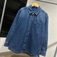 AMI de Coeur Overshirt (Denim Blue)