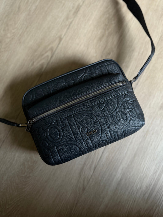 Dior 2.0 Rider Zipper Messenger Bag