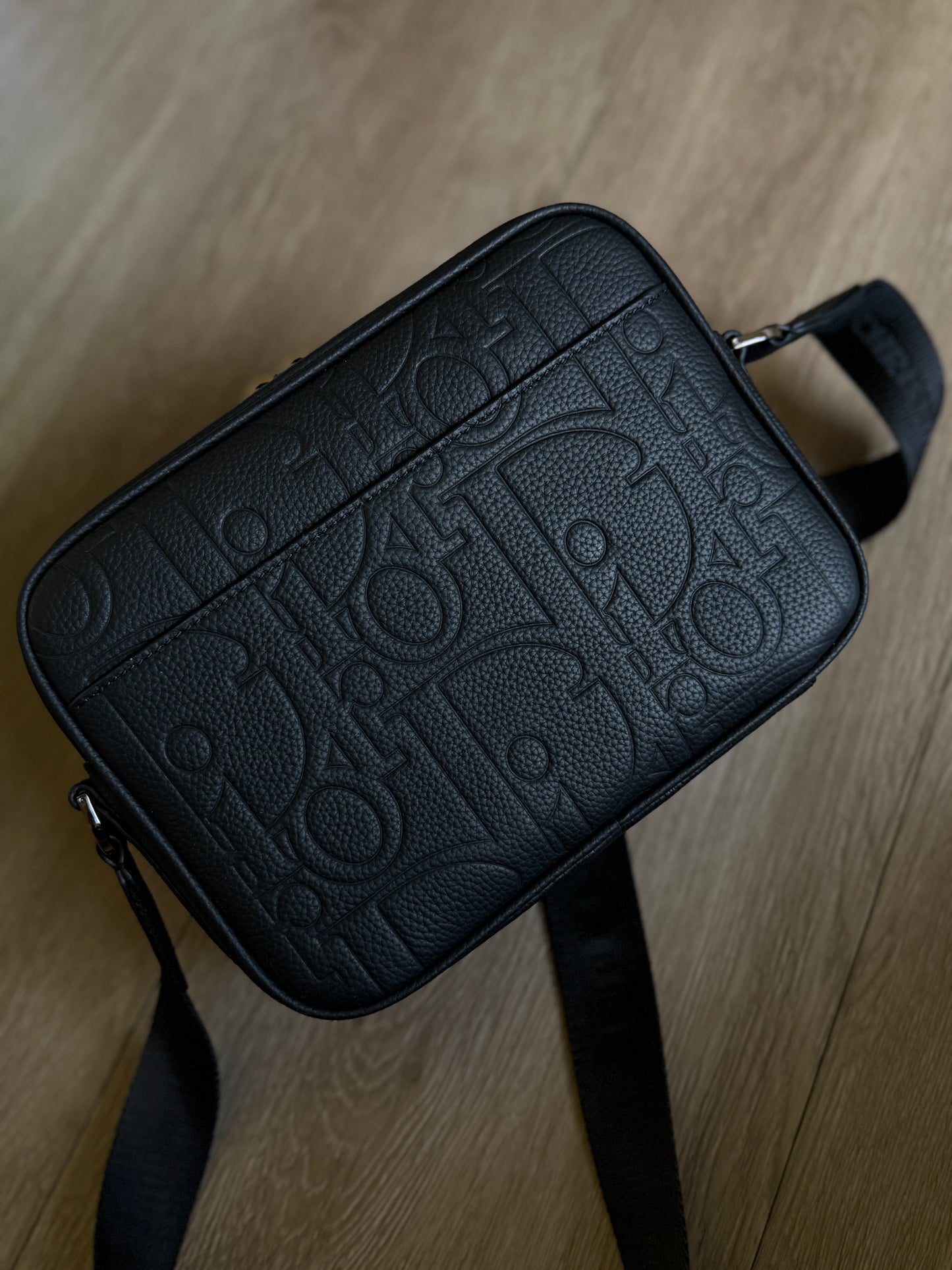 Dior 2.0 Rider Zipper Messenger Bag
