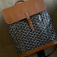 Goyard Alpin MM Backpack (Tan/Black)