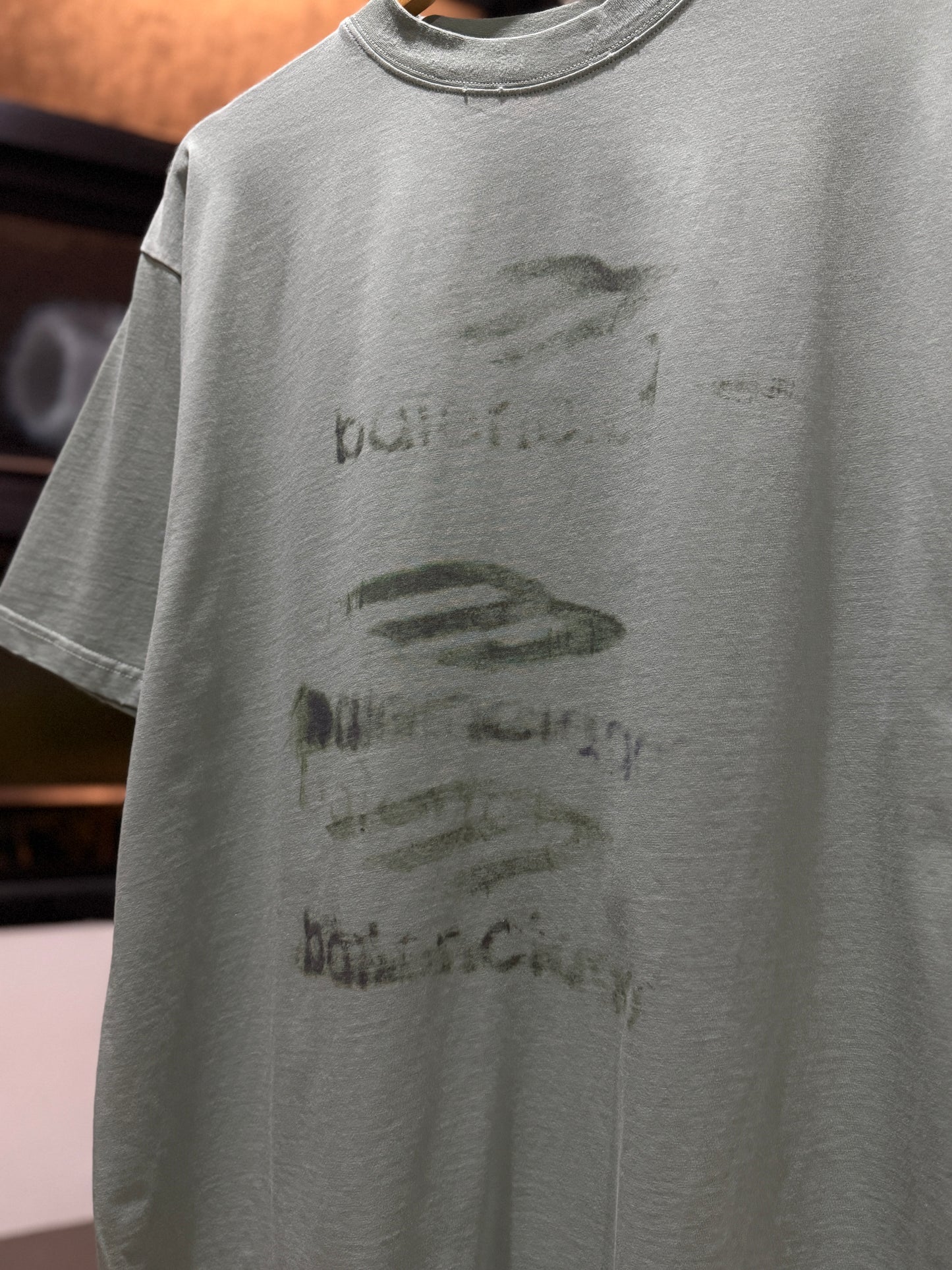 Balenciaga DIY Imprint T-Shirt (Cropped/Oversized)