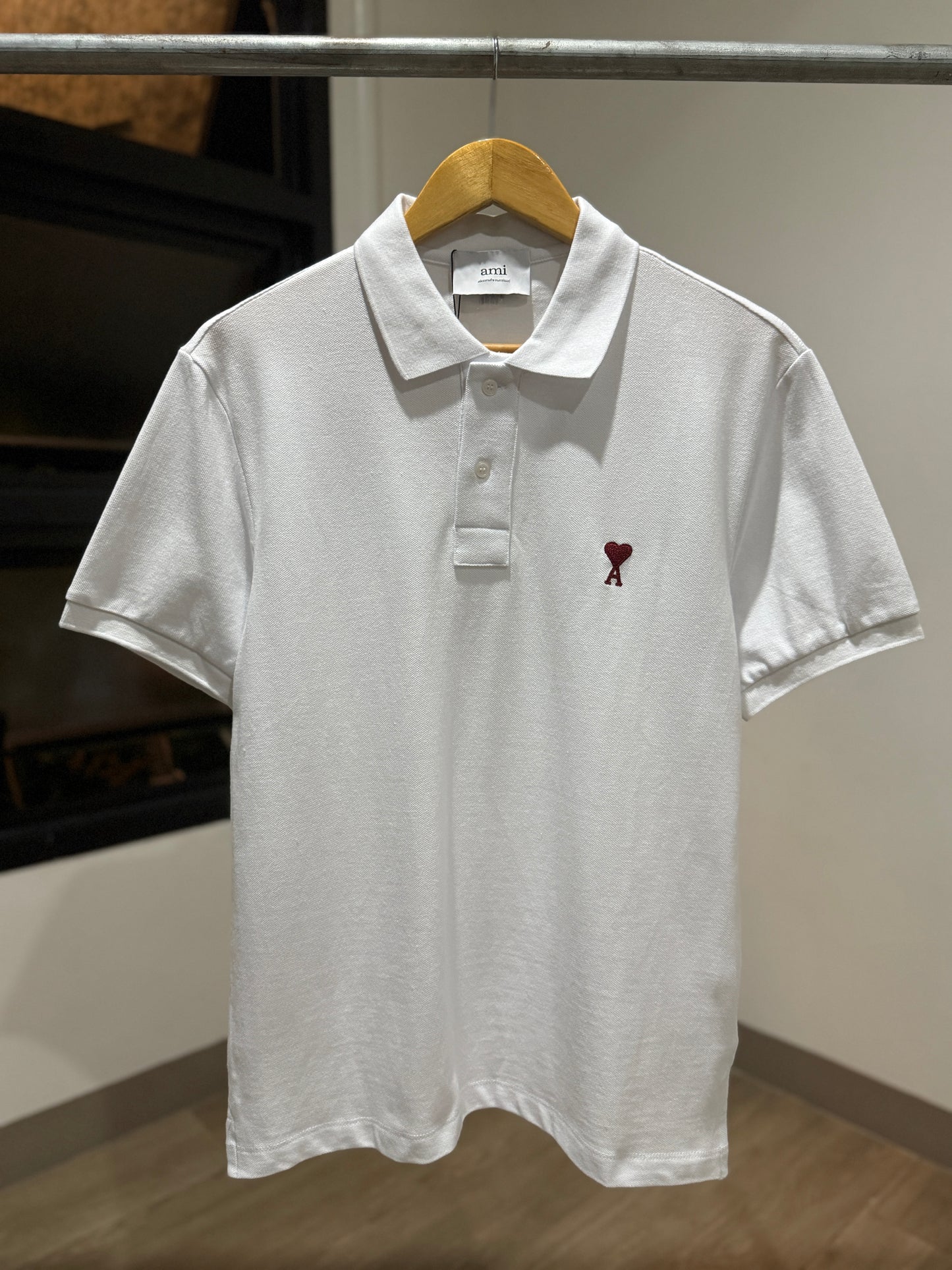 AMI de Coeur Polo Shirt (White)