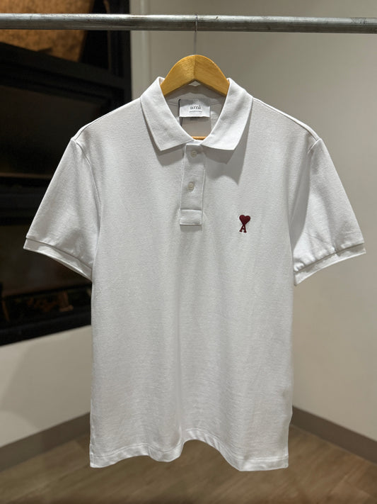 AMI de Coeur Polo Shirt (White)
