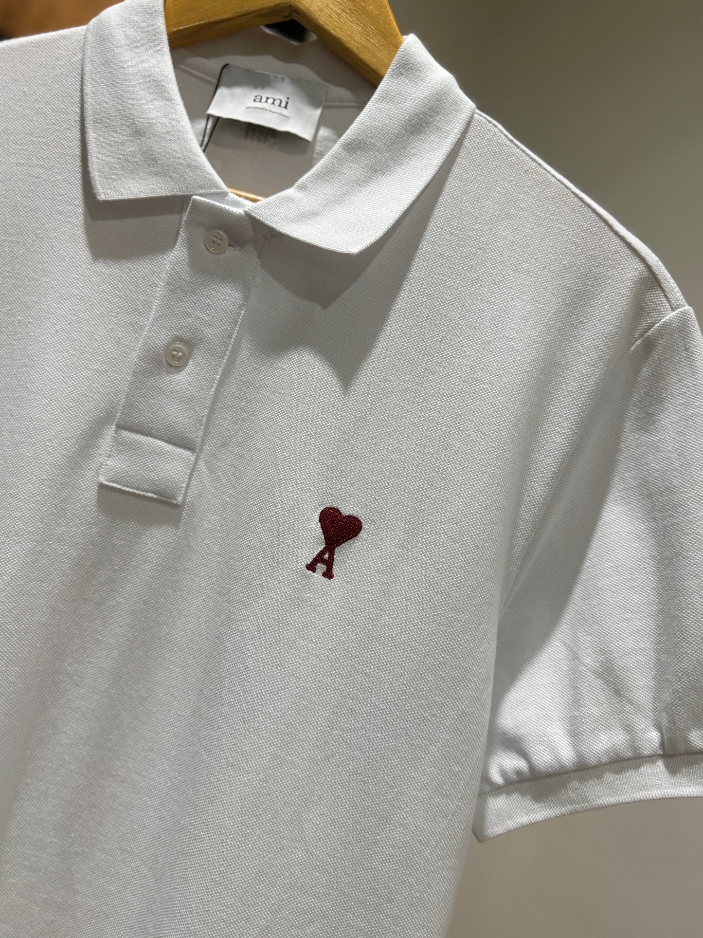 AMI de Coeur Polo Shirt (White)