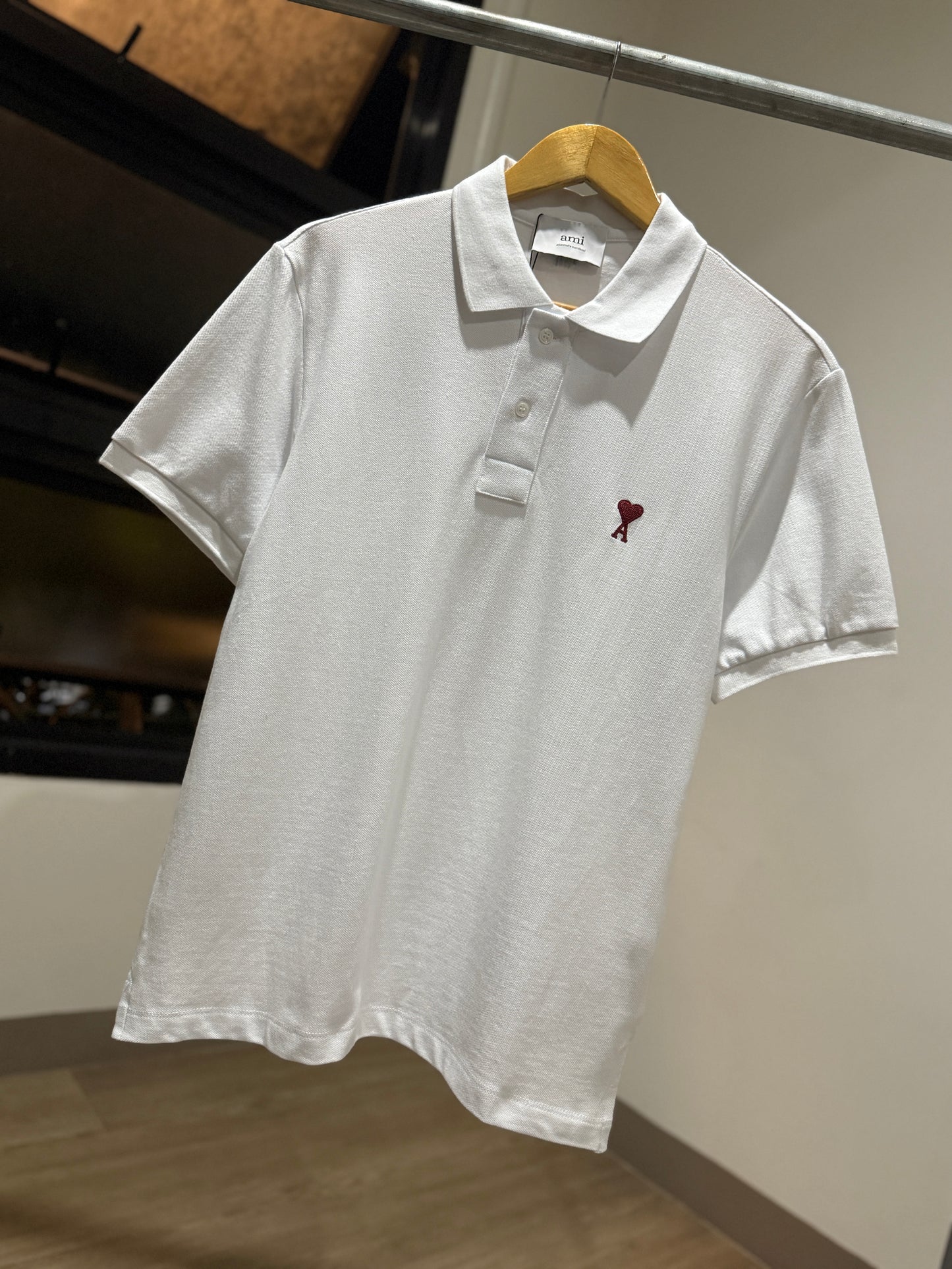 AMI de Coeur Polo Shirt (White)