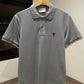 AMI de Coeur Polo Shirt (Gray)