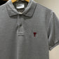 AMI de Coeur Polo Shirt (Gray)