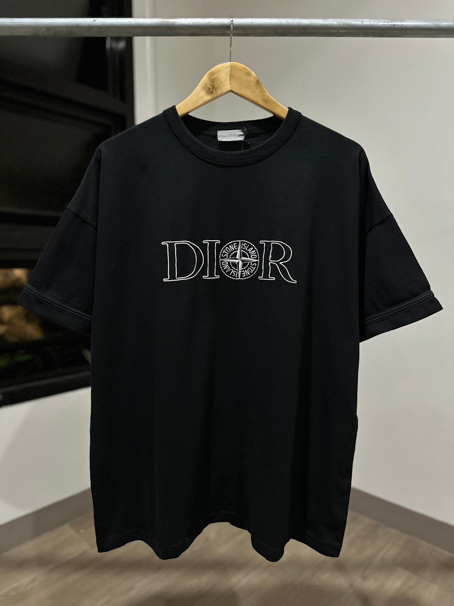 Dior | Stone Island T-Shirt (Black)
