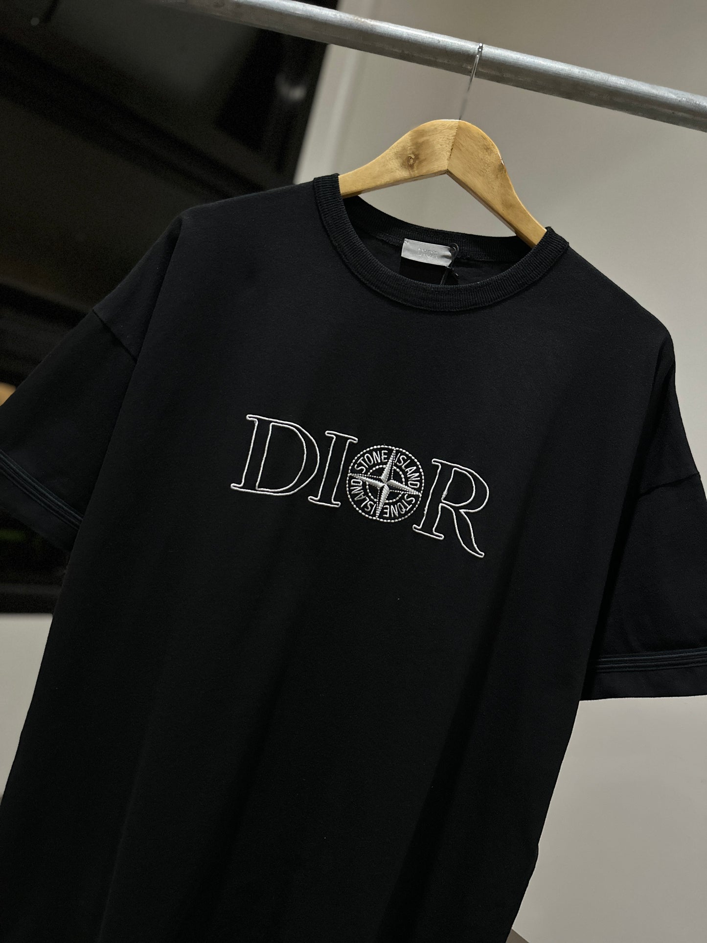 Dior | Stone Island T-Shirt (Black)