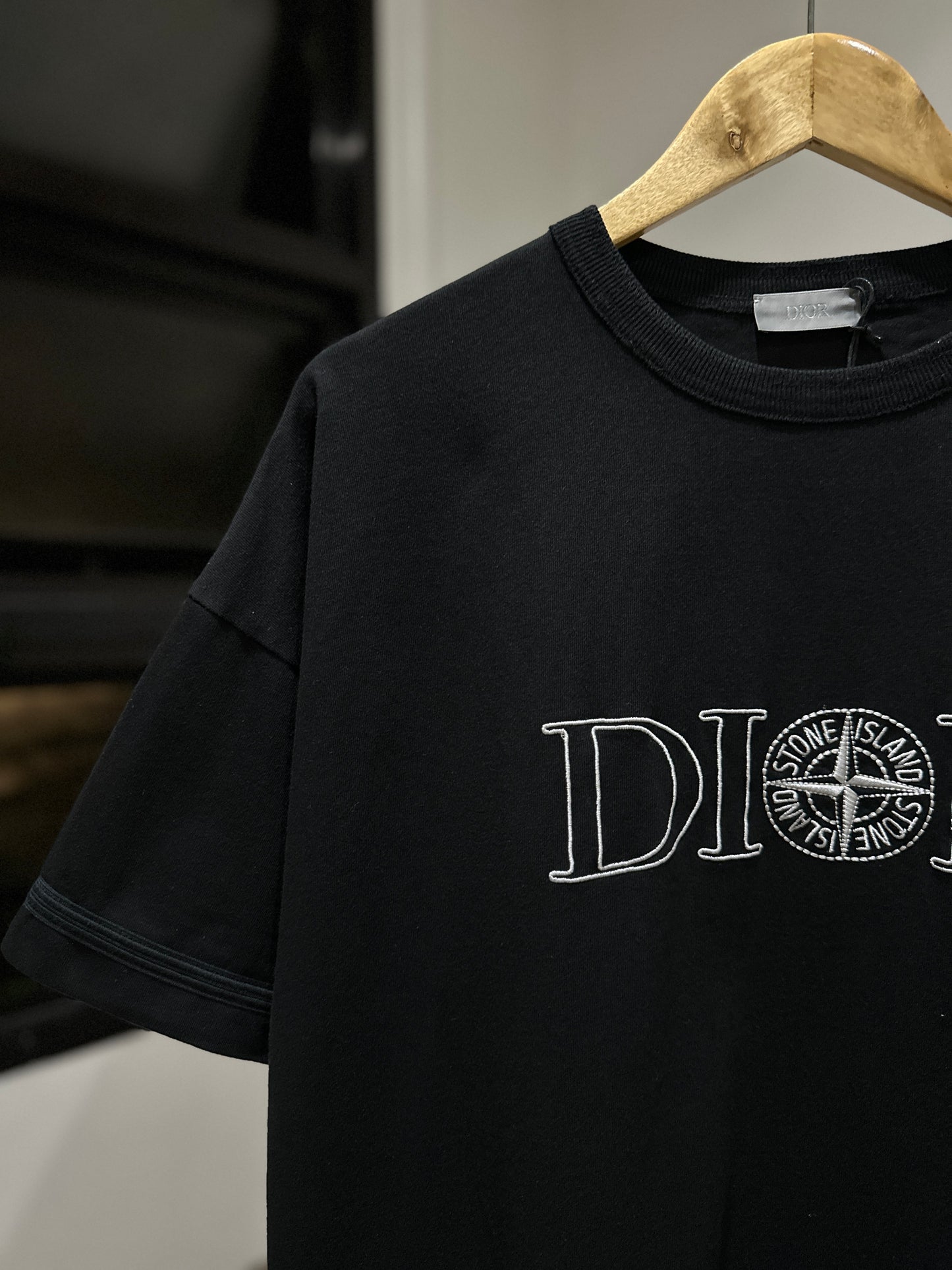Dior | Stone Island T-Shirt (Black)