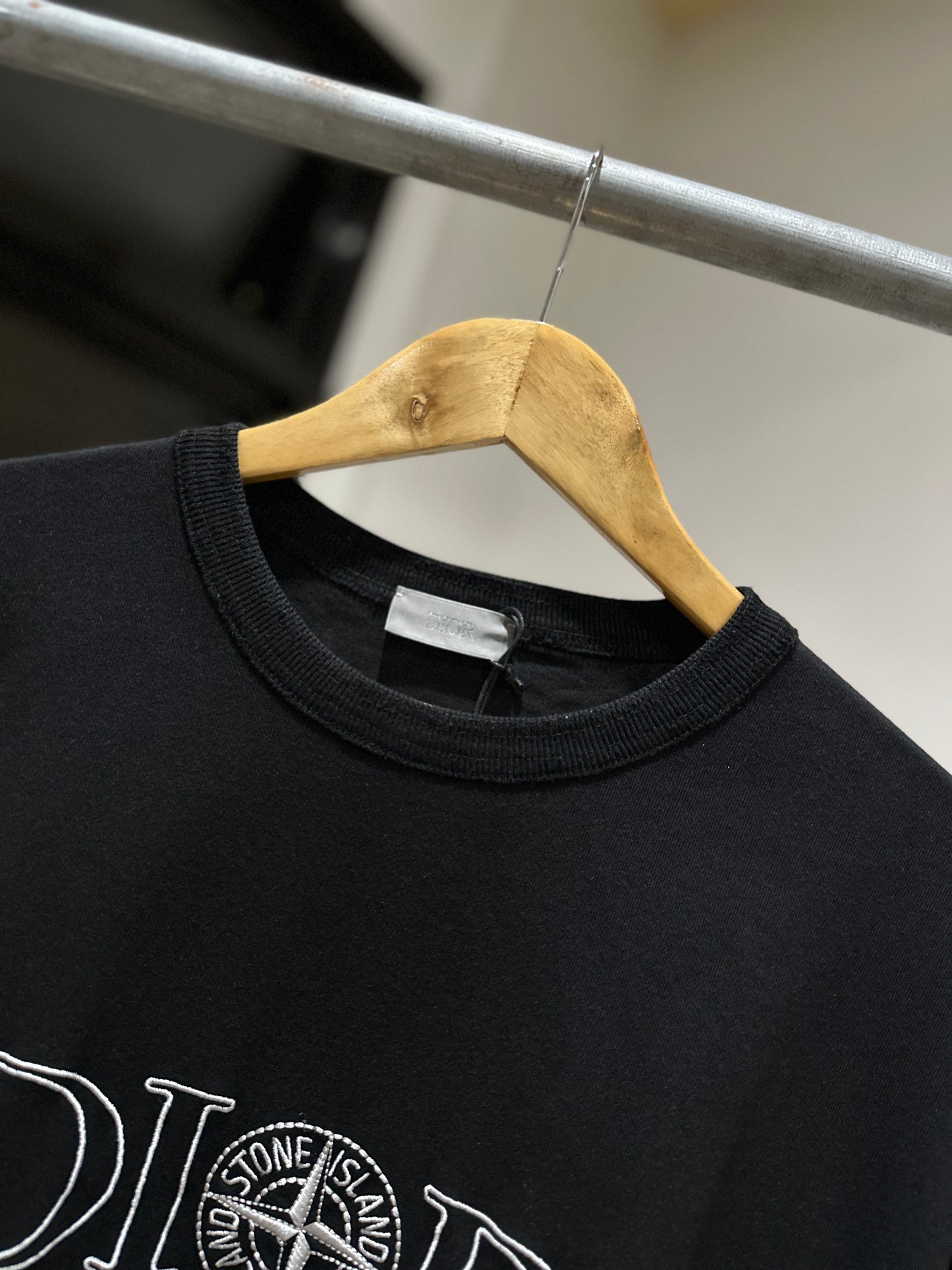 Dior | Stone Island T-Shirt (Black)
