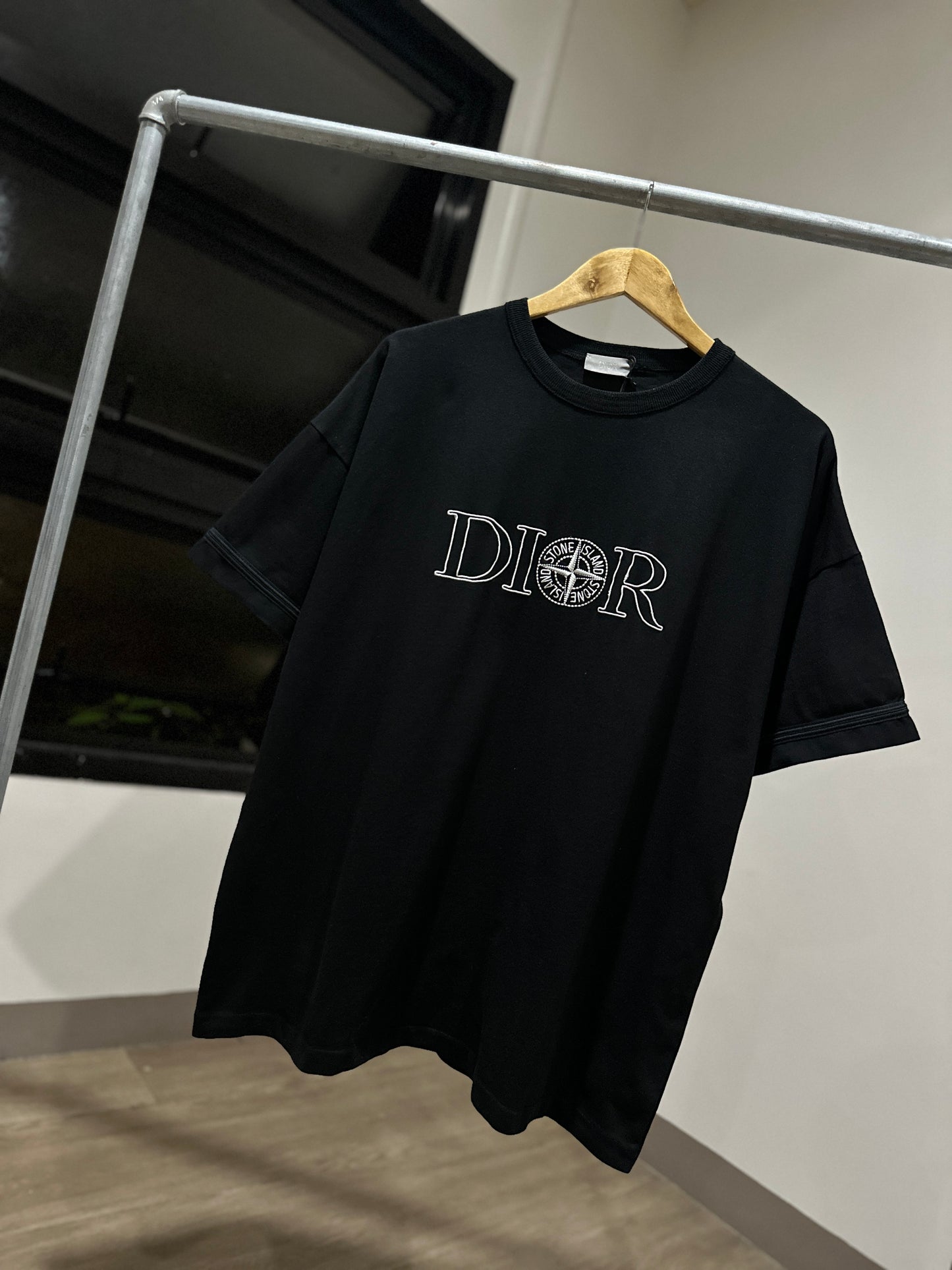 Dior | Stone Island T-Shirt (Black)