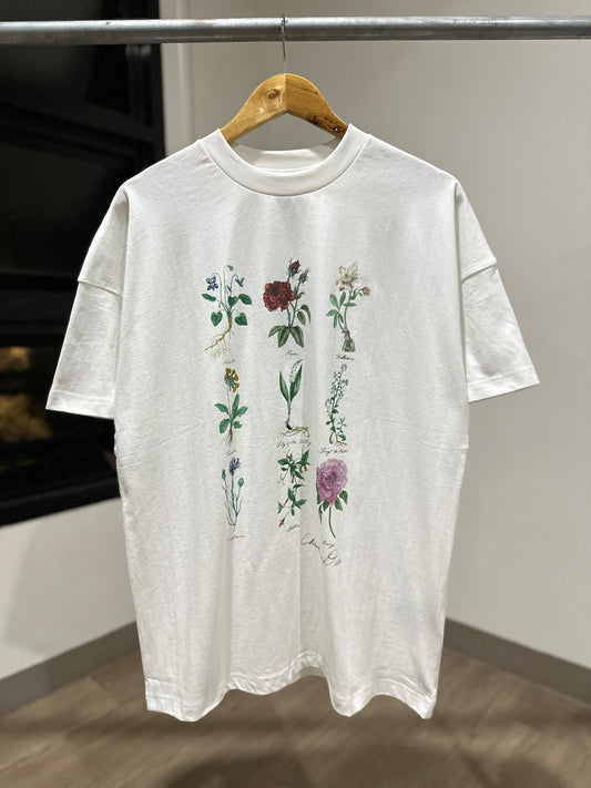 Dior White Slub Cotton Jersey T-Shirt