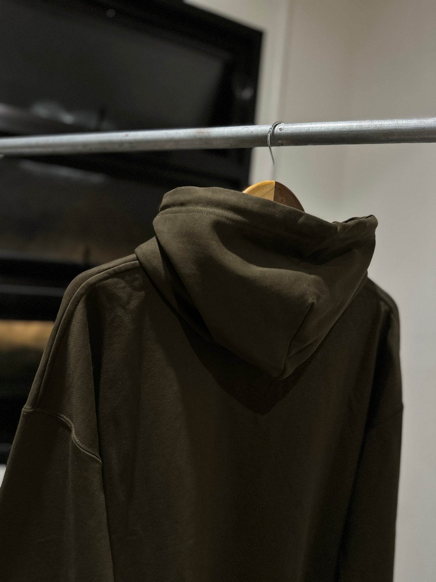Loewe Anagram Leather Patch Hoodie