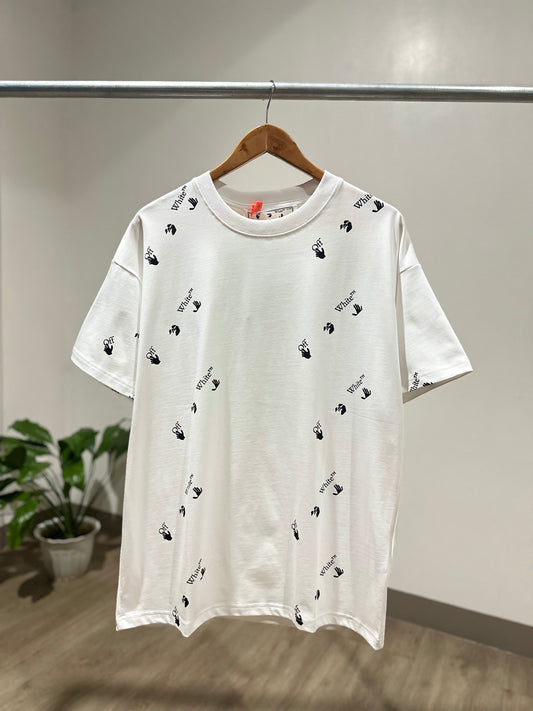 Off-White Swimming Man T-Shirt (White)