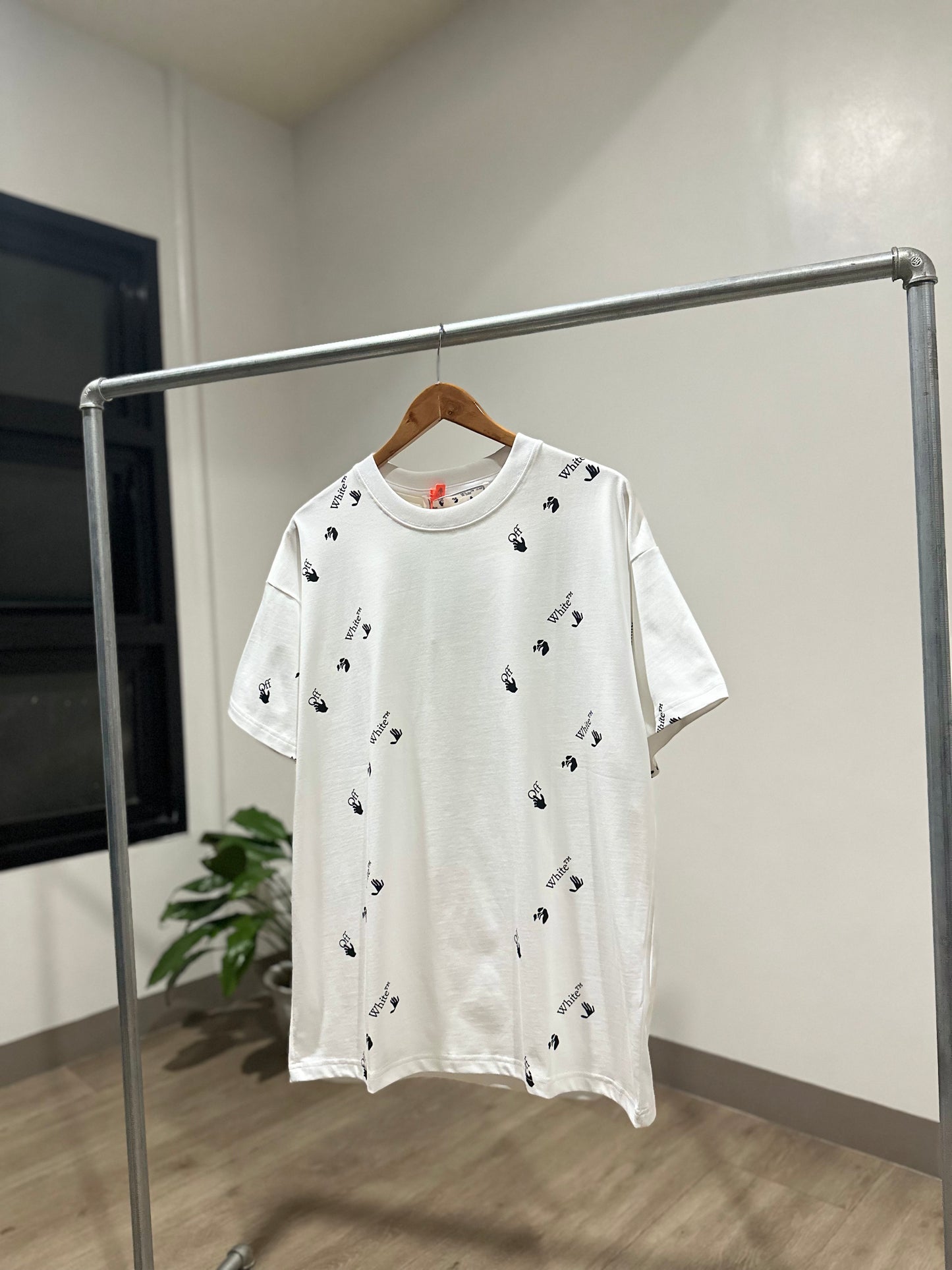 Off-White Swimming Man T-Shirt (White)