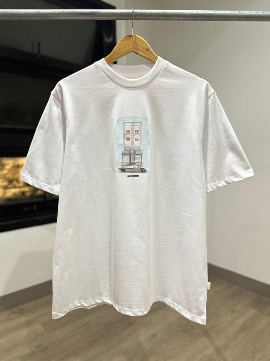 Aime Leon Dore - Porsche on Mulberry Tee