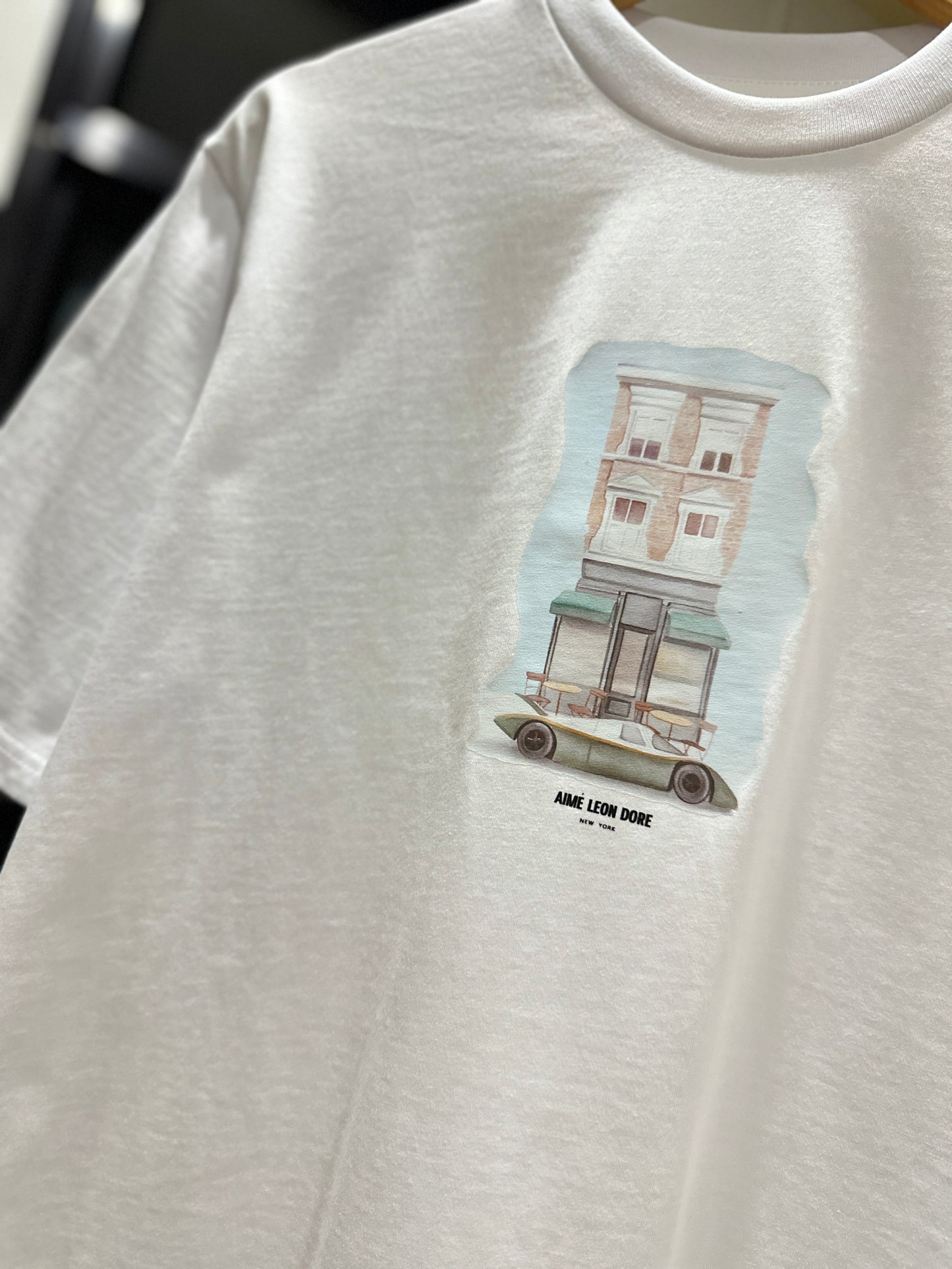 Aime Leon Dore - Porsche on Mulberry Tee