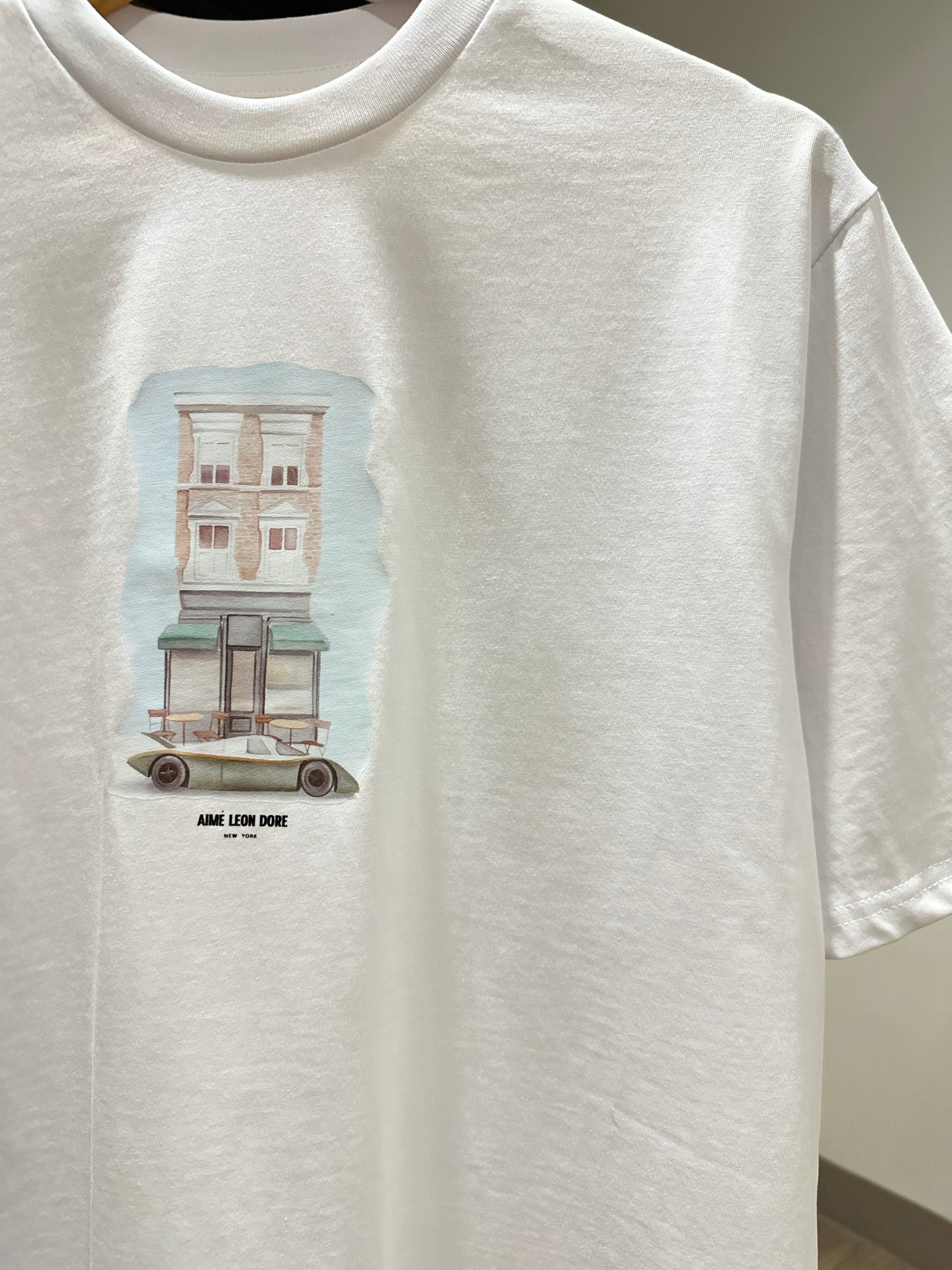Aime Leon Dore - Porsche on Mulberry Tee