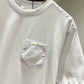Prada Nylon Pocket T-Shirt (White)