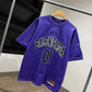 Balenciaga Basketball Series T-Shirt (Oversized/Purp)