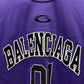 Balenciaga Basketball Series T-Shirt (Oversized/Purp)