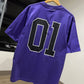 Balenciaga Basketball Series T-Shirt (Oversized/Purp)