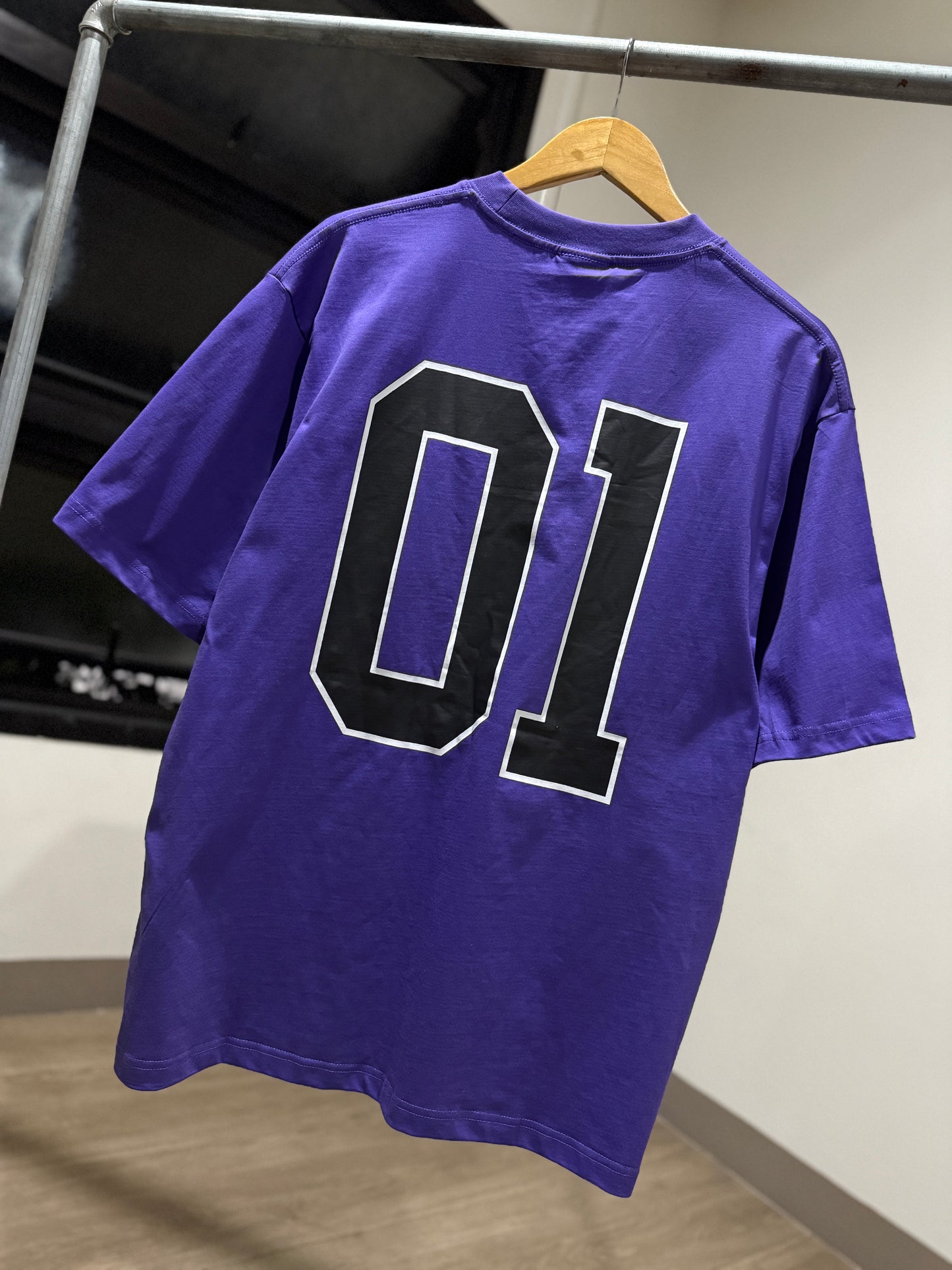 Balenciaga Basketball Series T-Shirt (Oversized/Purp)