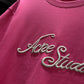 Acne Studios Embroidered T-Shirt (Pink)