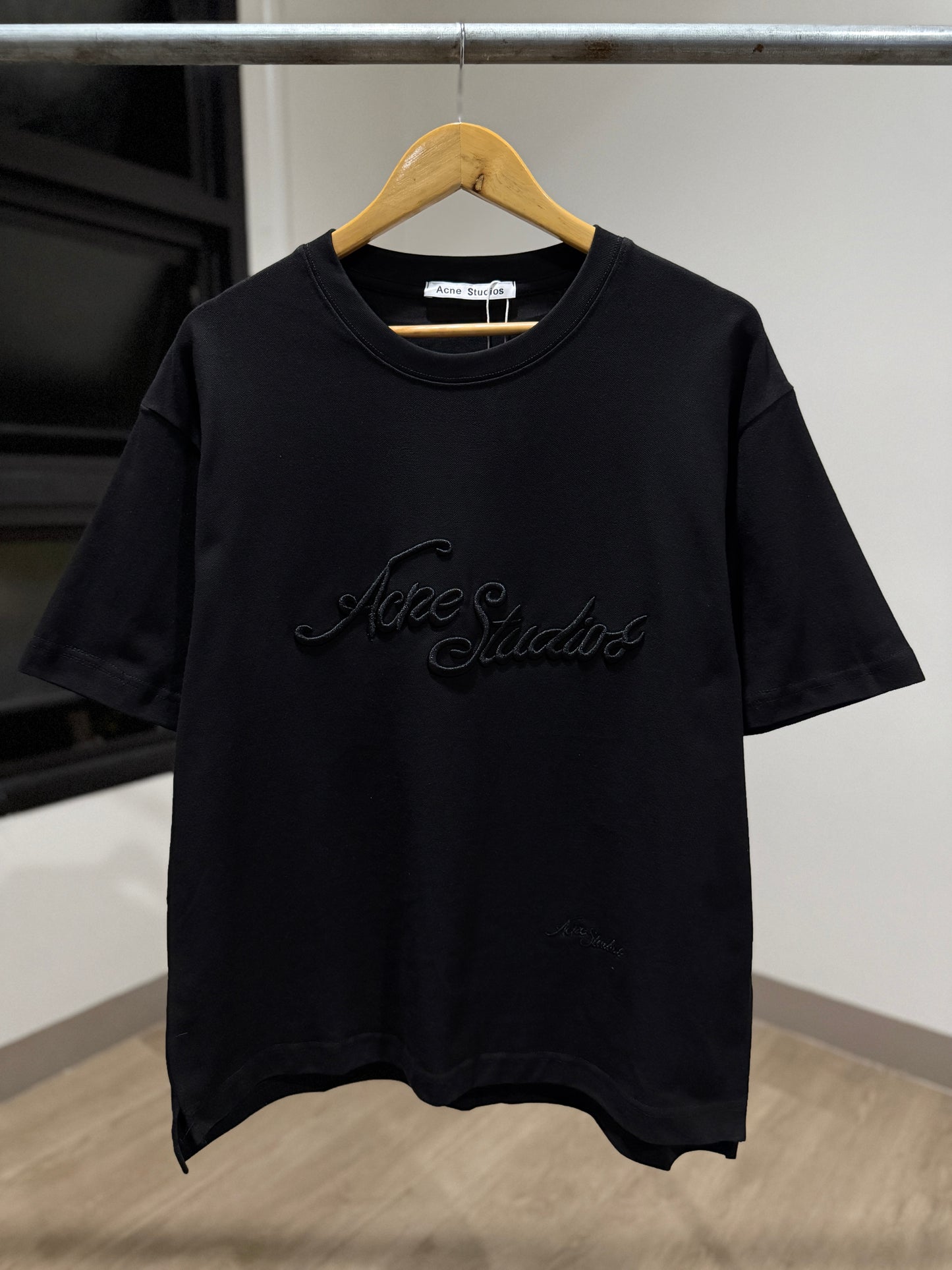 Acne Studios Embroidered T-Shirt (Black)